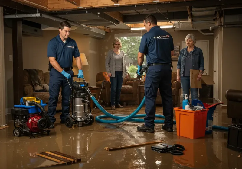 Basement Water Extraction and Removal Techniques process in Valmeyer, IL