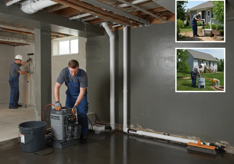 Basement Waterproofing and Flood Prevention process in Valmeyer, IL